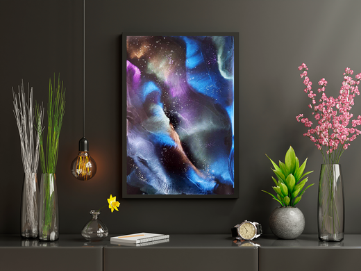Zestaw + filmik do malowania tuszem alkoholowym "Galaxy" od „ScrapEgo”