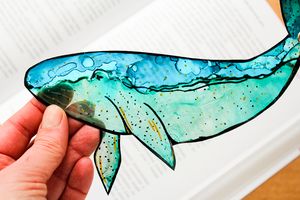 Zakładka do książki wieloryb od Valerii Shaipova